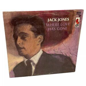 Jack Jones Where Love Has Gone (Vinyl, 1964) Kapp Records KS-3396 VG+ LP Record